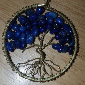 Wire wrapped "Tree of Life" necklace